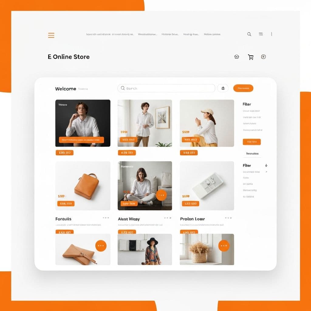 E-commerce Store website screenshot